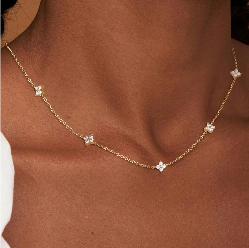 Collier à cristaux