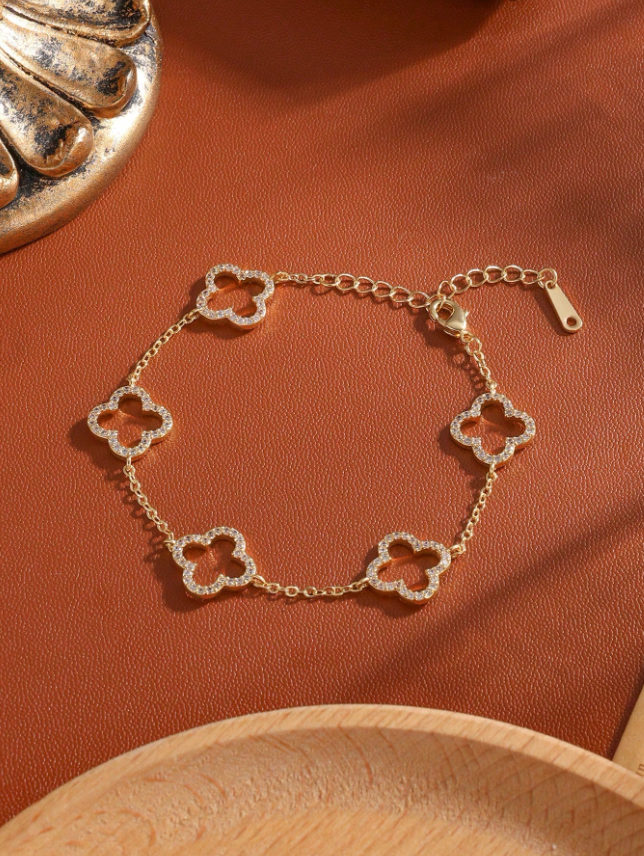 Bracelet trèfle