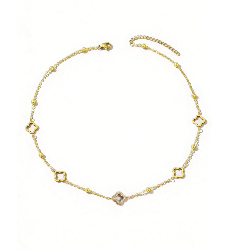 Collier trèfle